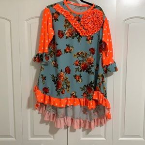 Hi low multi pattern tunic!!